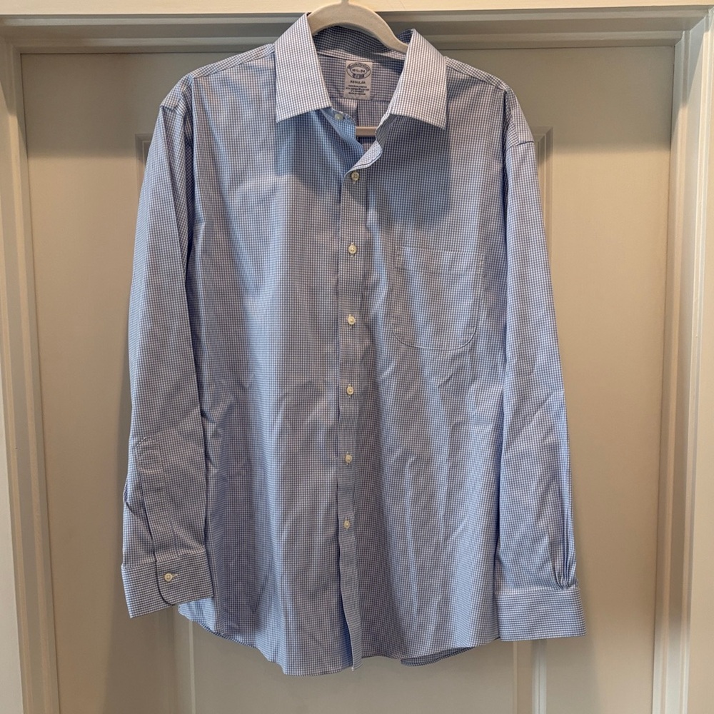 Brooks Brothers Dress Shirt. Size 16.5 - 34